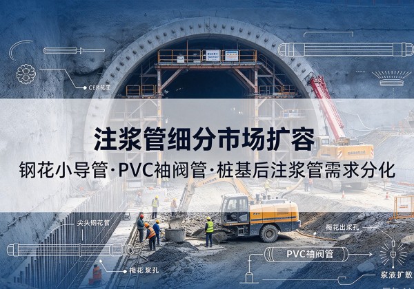 霸州注浆管细分市场扩容，隧道钢花小导管、PVC 袖阀管、桩基后注浆管需求分化