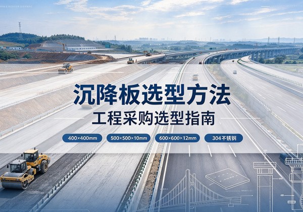 霸州沉降板选择方法