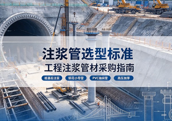 霸州注浆管选型标准